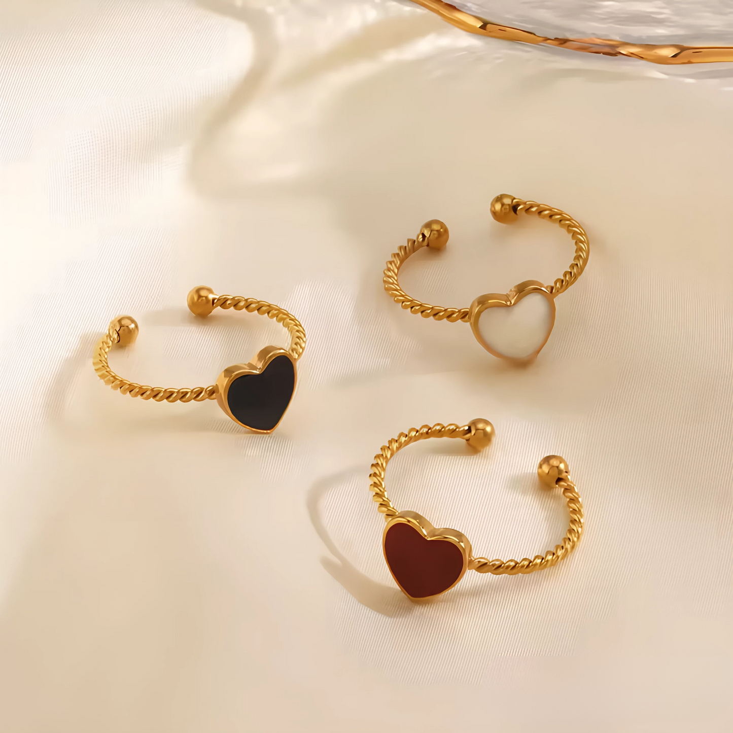 Golden Love Touch - Anillo
