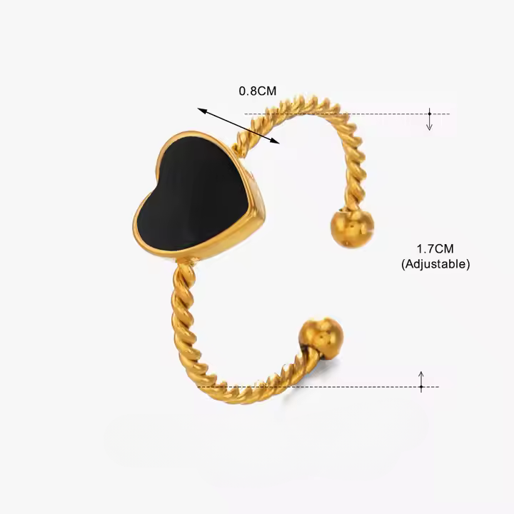 Golden Love Touch - Anillo