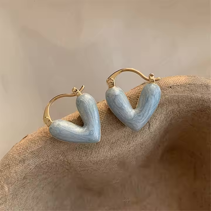 Pendientes - Mini Heart Drop