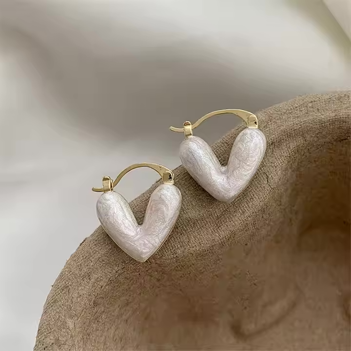 Pendientes - Mini Heart Drop