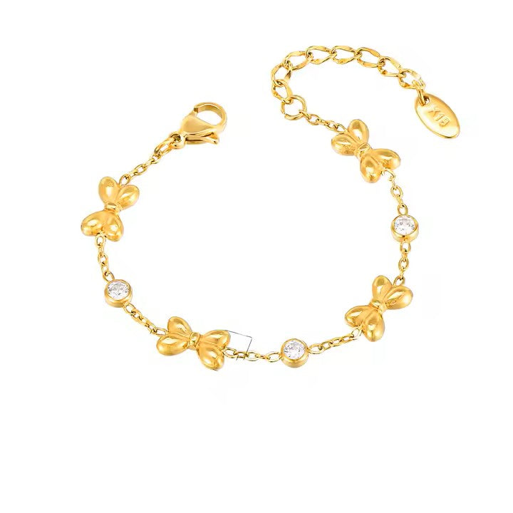 Baby Pulsera - Oro Acero inoxidable