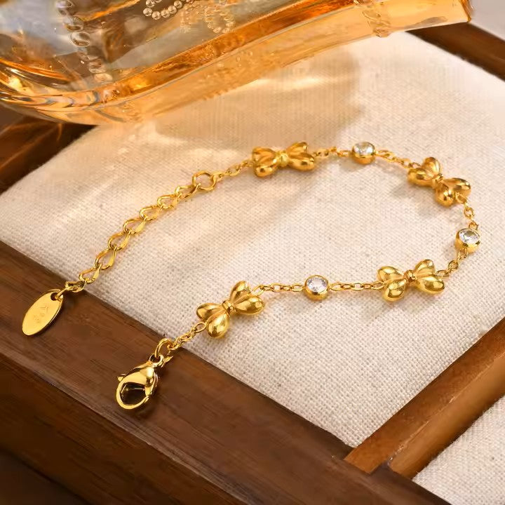 Baby Pulsera - Oro Acero inoxidable