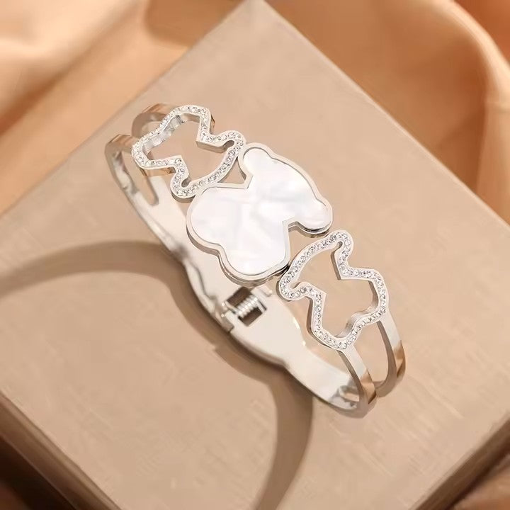 Pulsera Oso - Baño Oro