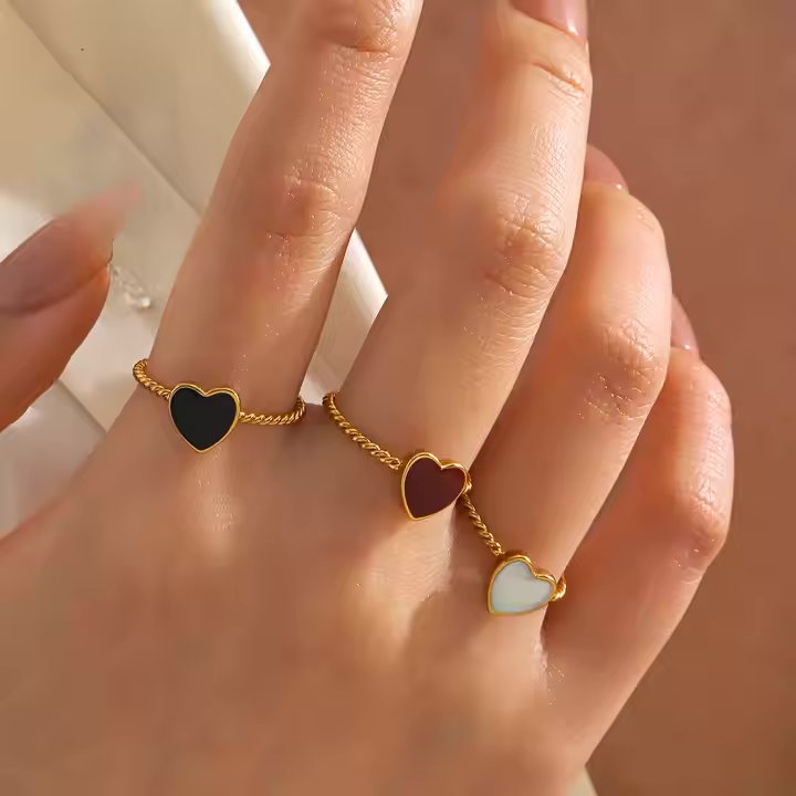 Golden Love Touch - Anillo