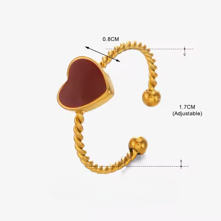 Golden Love Touch - Anillo