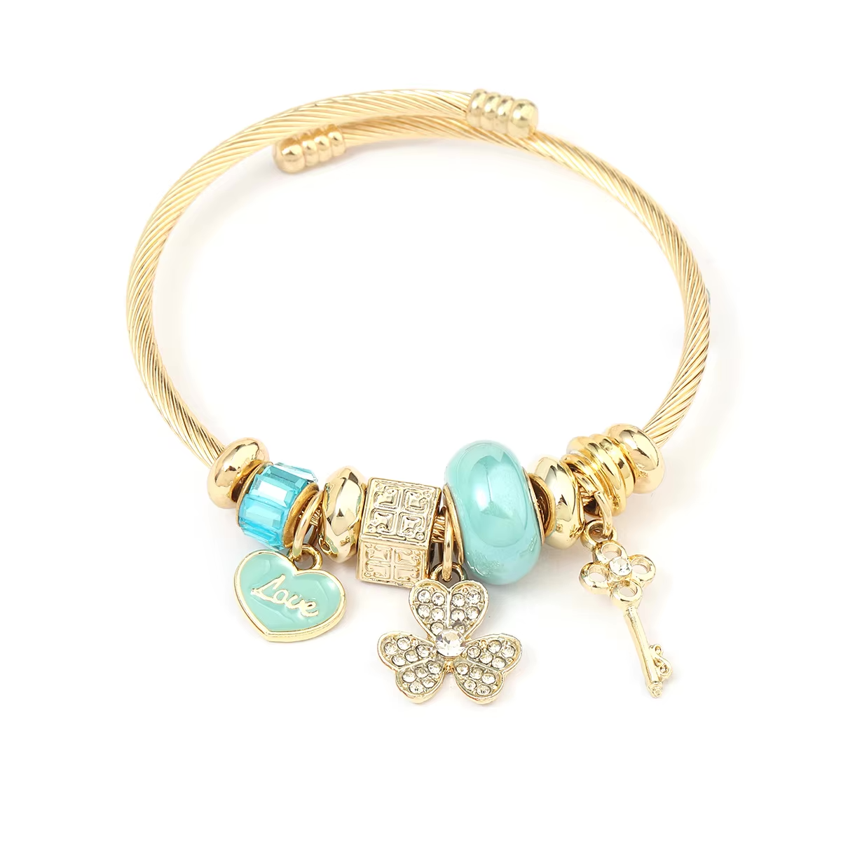 Pulsera Suerte & Amor - Baño Oro