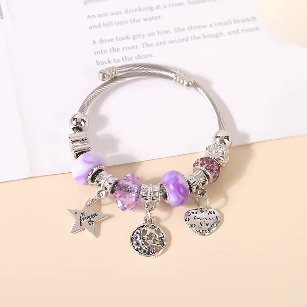 Pulsera - Abalorios Glam