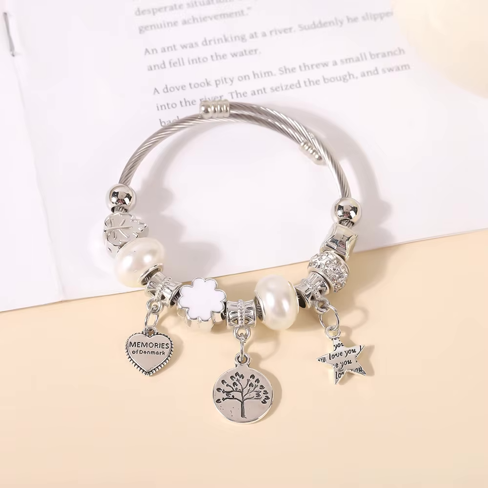 Pulsera - Abalorios Glam