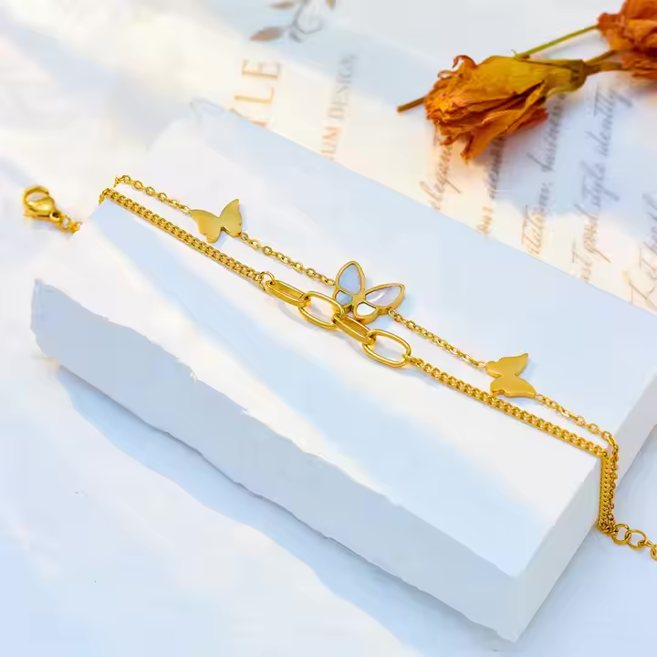 Alas del Mar – Pulsera Doble